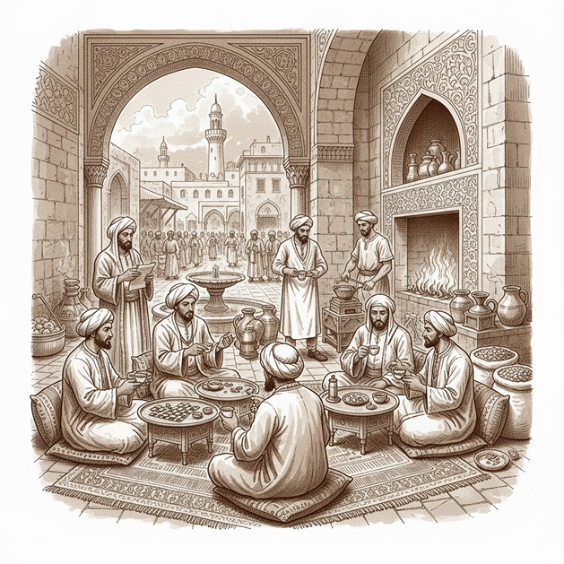 Coffee Spreads to the Arab World